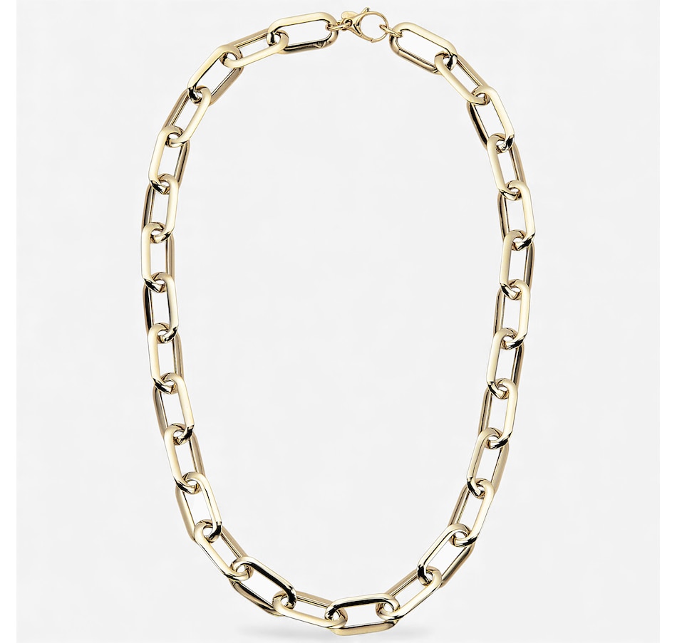 Image 115339.jpg, Product 115-339 / Price $2,299.99, Stefano Oro 14K Yellow Gold Lux Paperclip Necklace from Stefano Oro on TSC.ca's Jewellery department