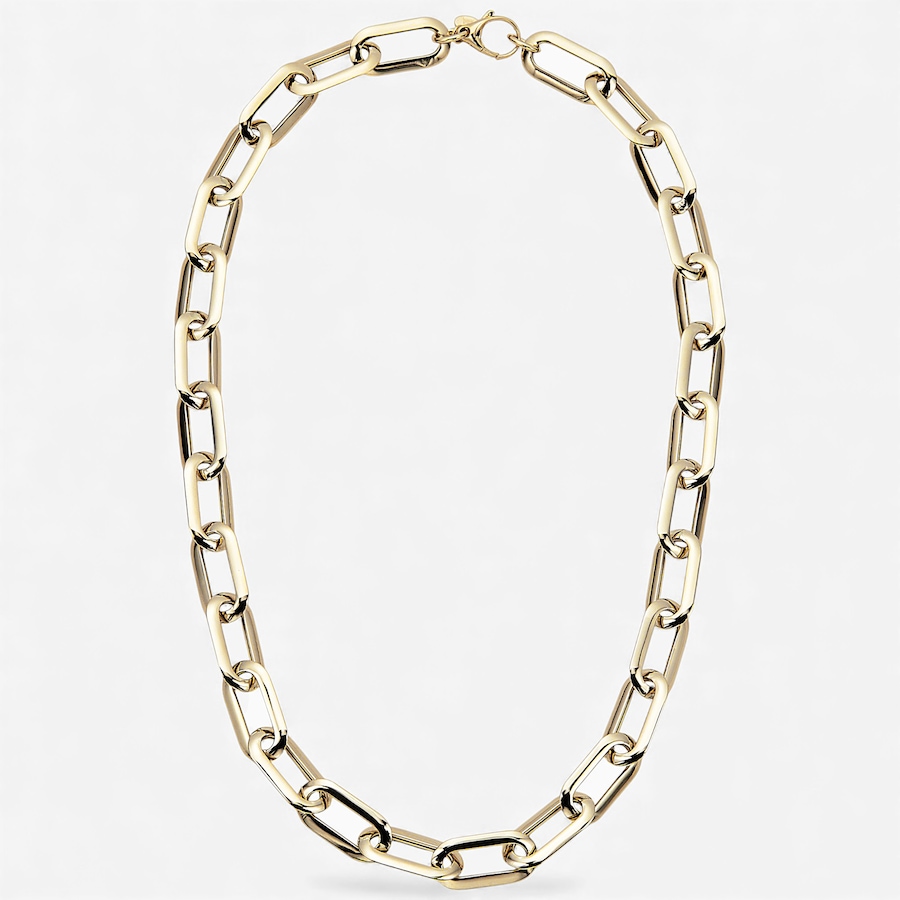 Image 115339.jpg, Product 115-339 / Price $2,499.99, Stefano Oro 14K Yellow Gold Lux Paperclip Necklace from Stefano Oro on TSC.ca's Jewellery department