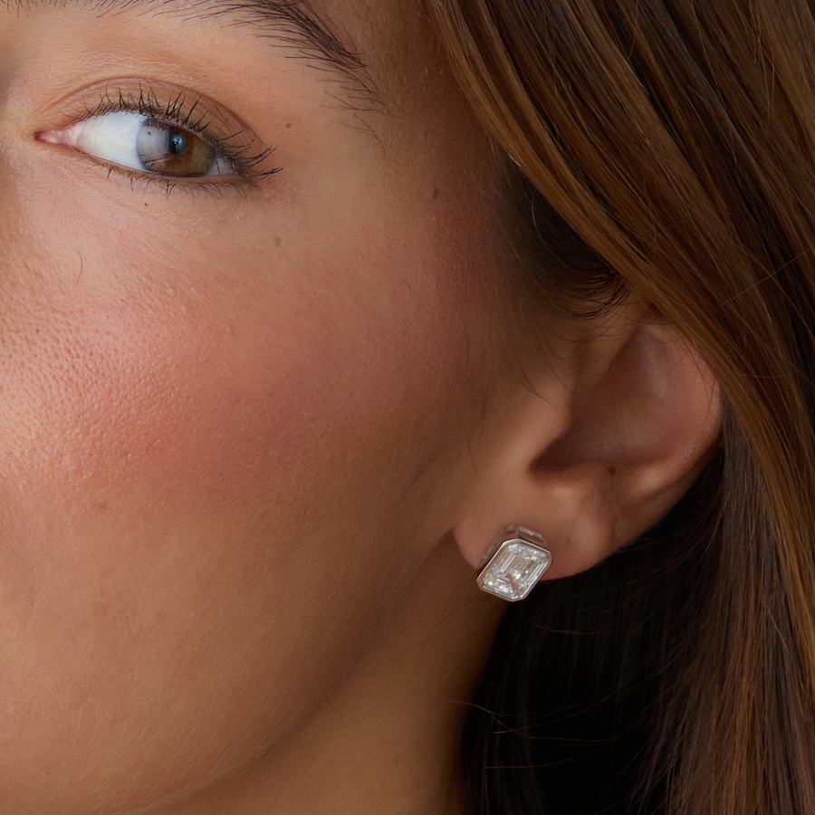 Image 115346_ALTMORE202.jpg, Product 115-346 / Price $1,299.99 - $7,499.99, EVERA Diamonds 14K Gold Bezel-Set Shaped Diamond Stud Earrings from Evera Diamonds on TSC.ca's Jewellery department
