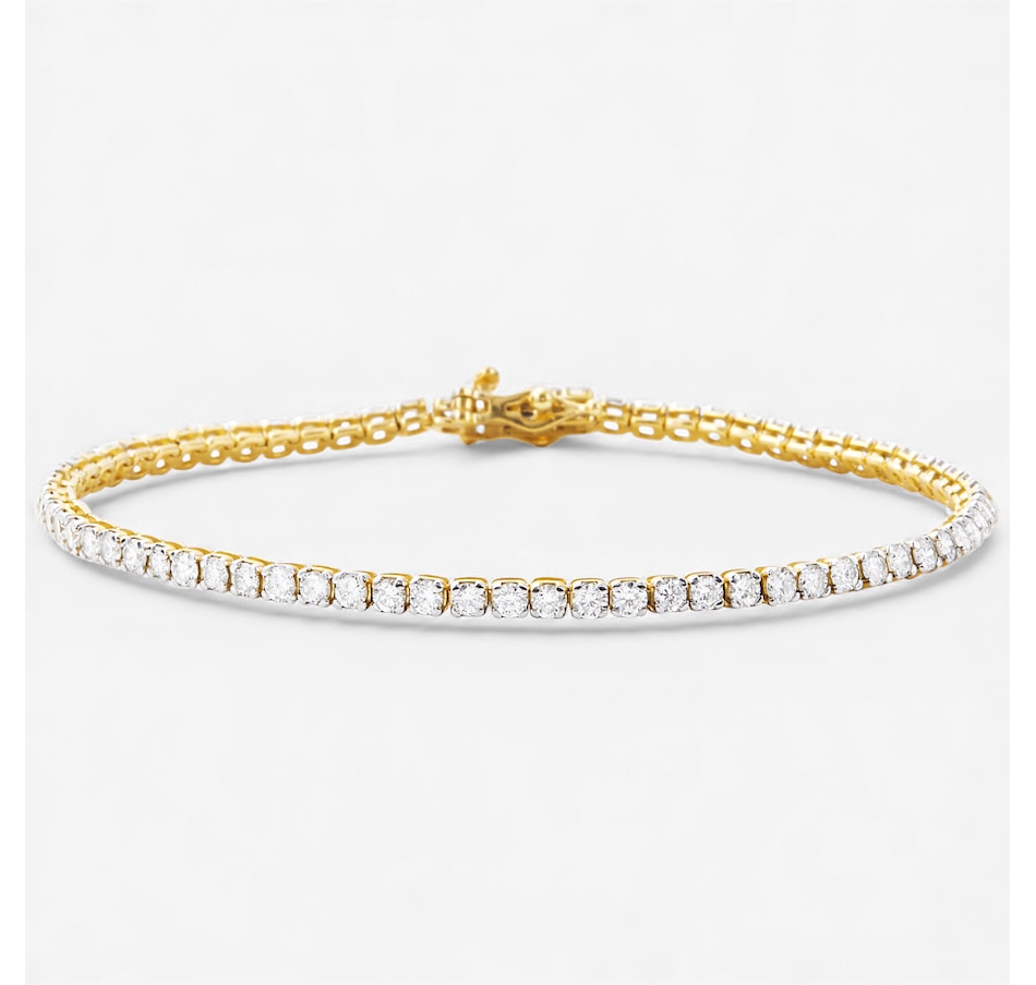 Image 115347_GP3CT.jpg, Product 115-347 / Price $1,259.99 - $1,929.99, EVERA Diamonds Sterling Silver Diamond Bracelet from Evera Diamonds on TSC.ca's Jewellery department