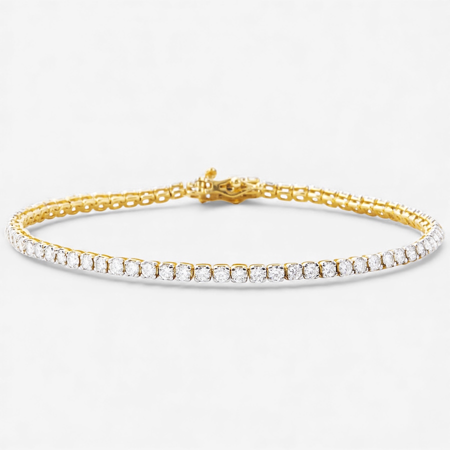 Image 115347_GP3CT.jpg, Product 115-347 / Price $549.99 - $899.99, EVERA Diamonds Sterling Silver Diamond Bracelet from Evera Diamonds on TSC.ca's Jewellery department