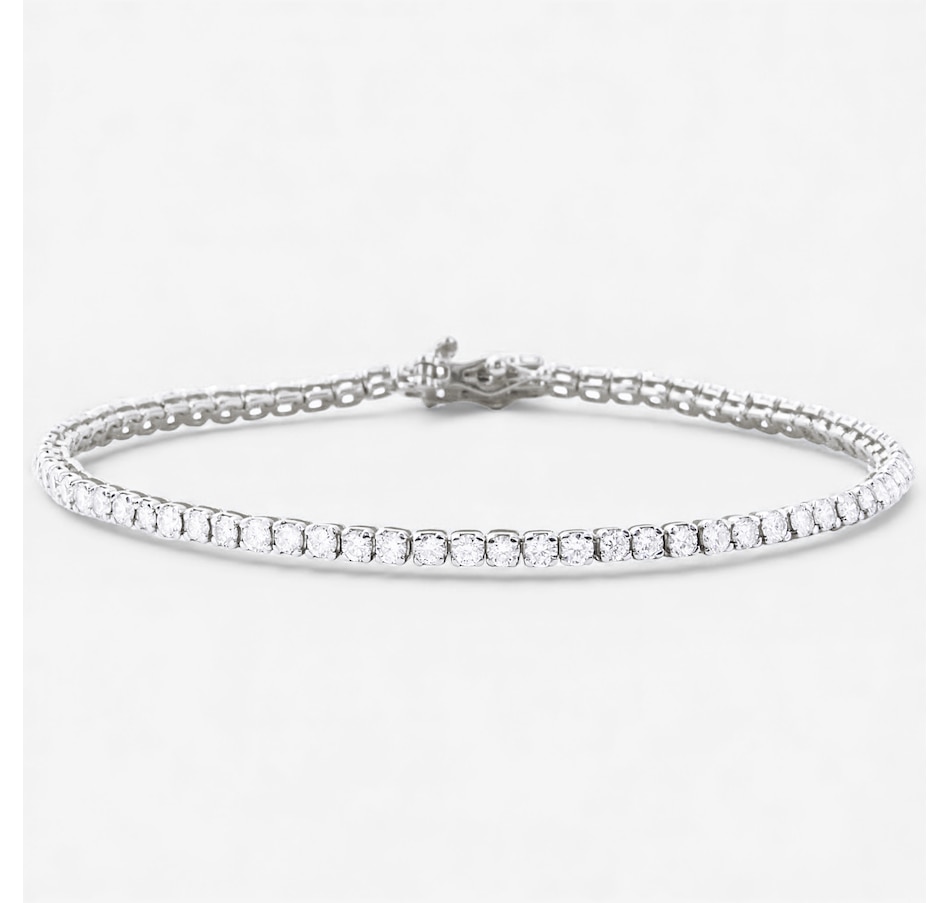 Image 115347_RH3CT.jpg, Product 115-347 / Price $1,259.99 - $1,929.99, EVERA Diamonds Sterling Silver Diamond Bracelet from Evera Diamonds on TSC.ca's Jewellery department
