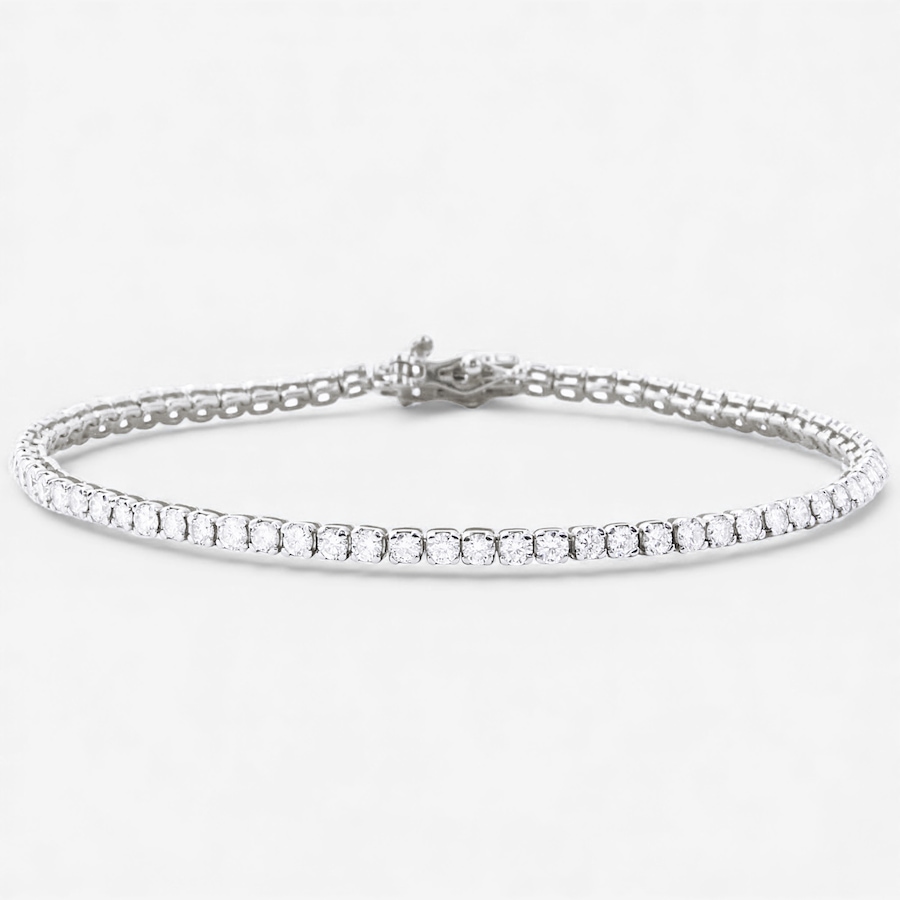 Image 115347_RH3CT.jpg, Product 115-347 / Price $549.99 - $899.99, EVERA Diamonds Sterling Silver Diamond Bracelet from Evera Diamonds on TSC.ca's Jewellery department