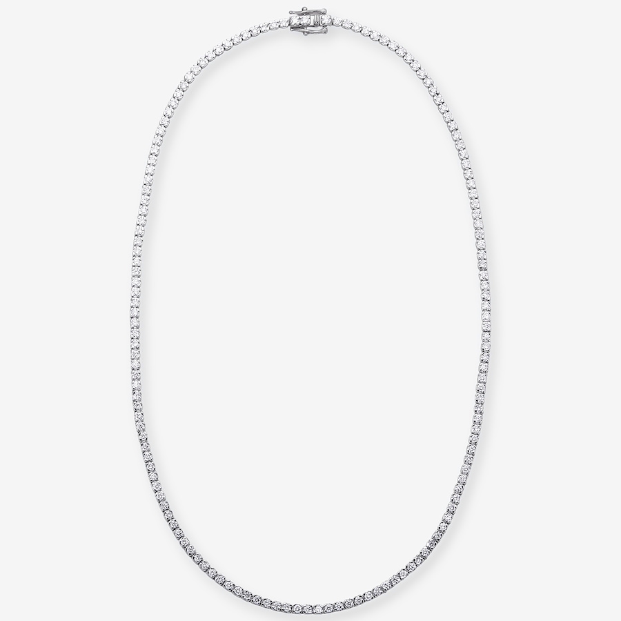 Image 115349_RH5CT.jpg, Product 115-349 / Price $999.99 - $1,099.99, EVERA Diamonds Sterling Silver Diamond Tennis Necklace from Evera Diamonds on TSC.ca's Jewellery department