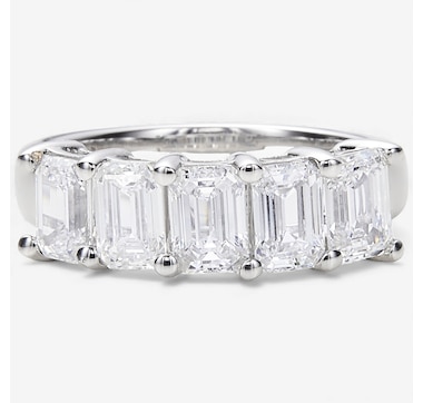 EVERA Diamonds 14K Gold 2.45 ctw Shaped Diamond Ring