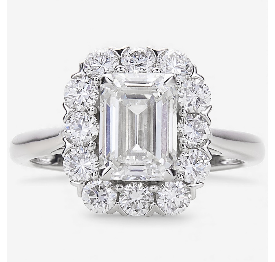 Image 115387_WGLEM.jpg, Product 115-387 / Price $1,899.99, EVERA Diamonds 14K Gold Princess Diana Diamond Ring from Evera Diamonds on TSC.ca's Jewellery department