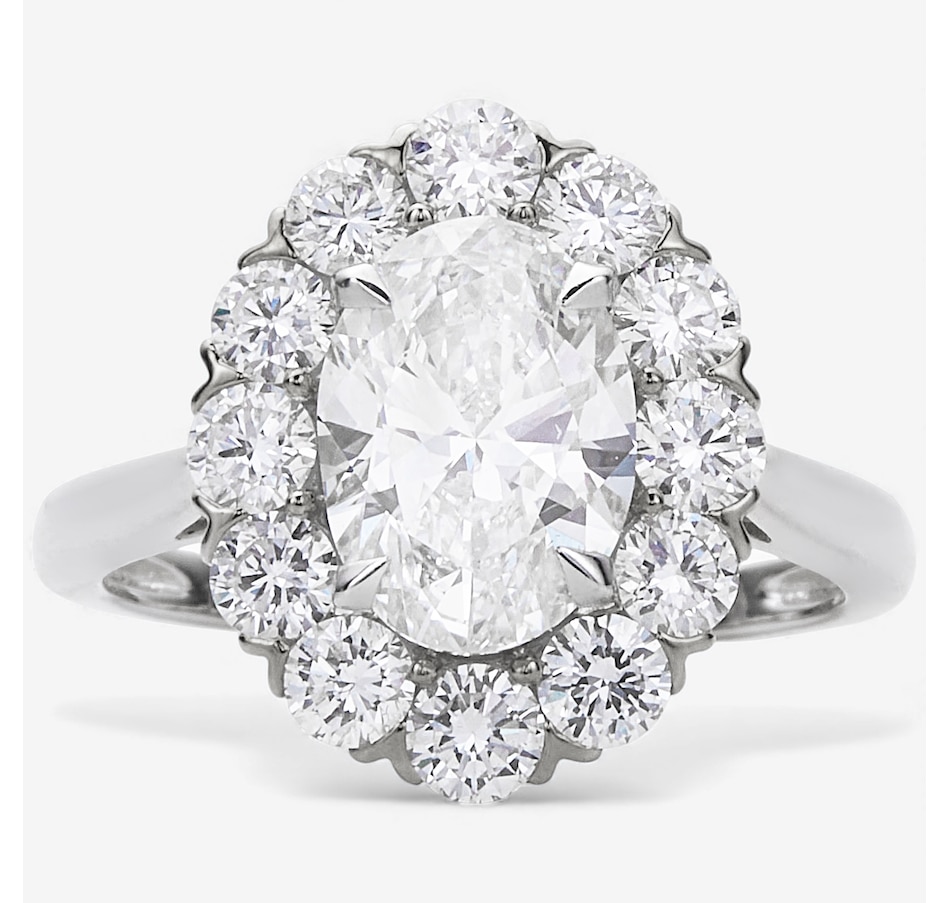 Image 115387_WGLOV.jpg, Product 115-387 / Price $1,899.99, EVERA Diamonds 14K Gold Princess Diana Diamond Ring from Evera Diamonds on TSC.ca's Jewellery department