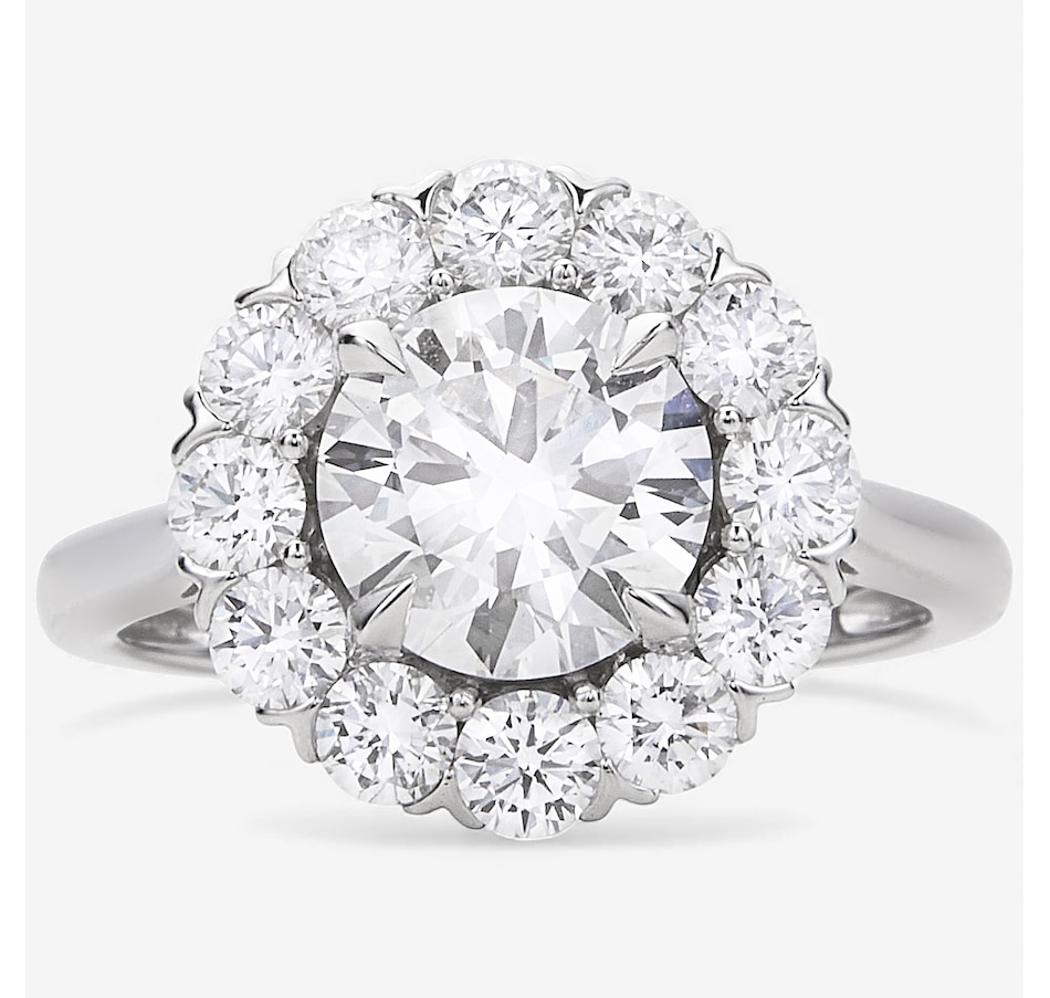 Image 115387_WGRND.jpg, Product 115-387 / Price $1,899.99, EVERA Diamonds 14K Gold Princess Diana Diamond Ring from Evera Diamonds on TSC.ca's Jewellery department