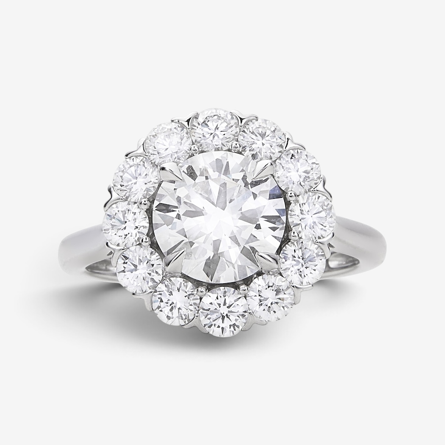 Image 115387_WGRND.jpg, Product 115-387 / Price $3,299.99, EVERA Diamonds 14K Gold Princess Diana Diamond Ring from Evera Diamonds on TSC.ca's Jewellery department