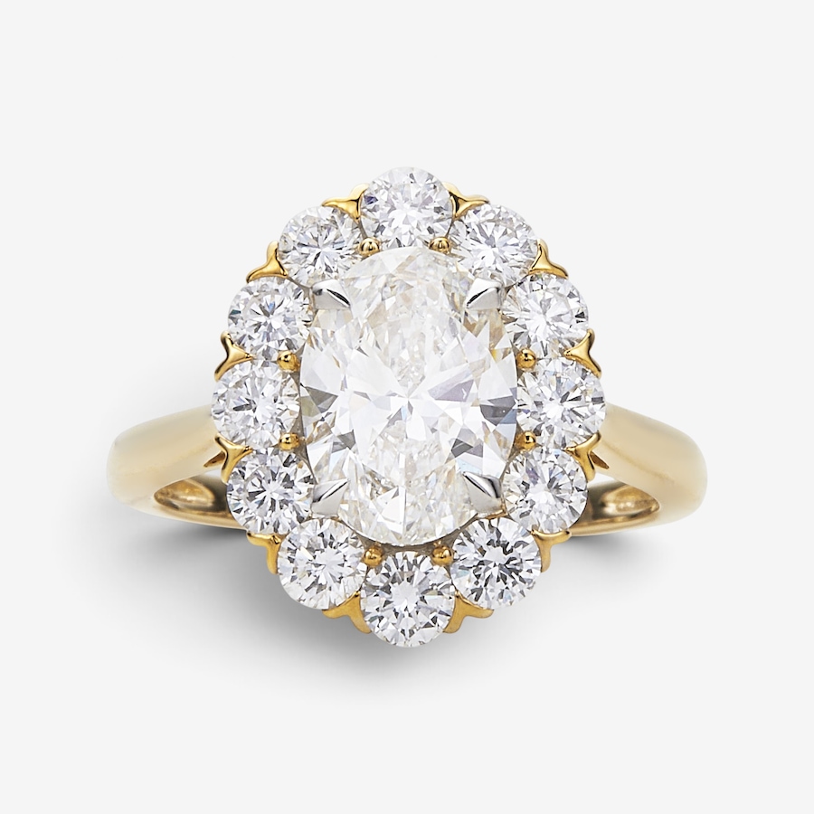 Image 115387_YGLOV.jpg, Product 115-387 / Price $3,299.99, EVERA Diamonds 14K Gold Princess Diana Diamond Ring from Evera Diamonds on TSC.ca's Jewellery department