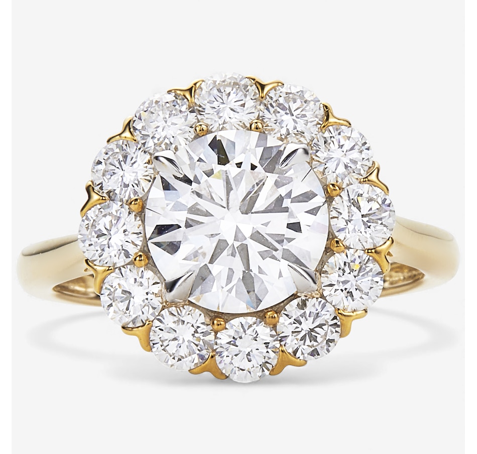 Image 115387_YGRND.jpg, Product 115-387 / Price $1,899.99, EVERA Diamonds 14K Gold Princess Diana Diamond Ring from Evera Diamonds on TSC.ca's Jewellery department