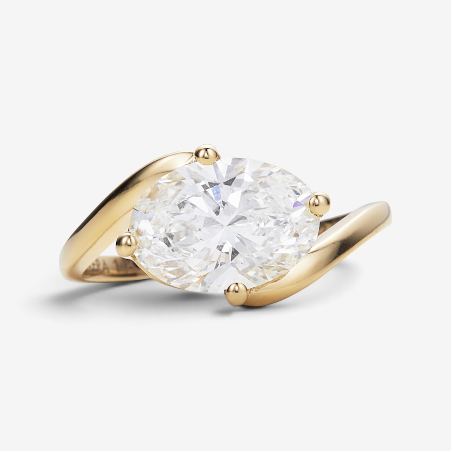 Image 115398.jpg, Product 115-398 / Price $1,799.88, EVERA Diamonds 14K Yellow Gold 2.50ctw Oval Shape Diamond Ring from Evera Diamonds on TSC.ca's Jewellery department