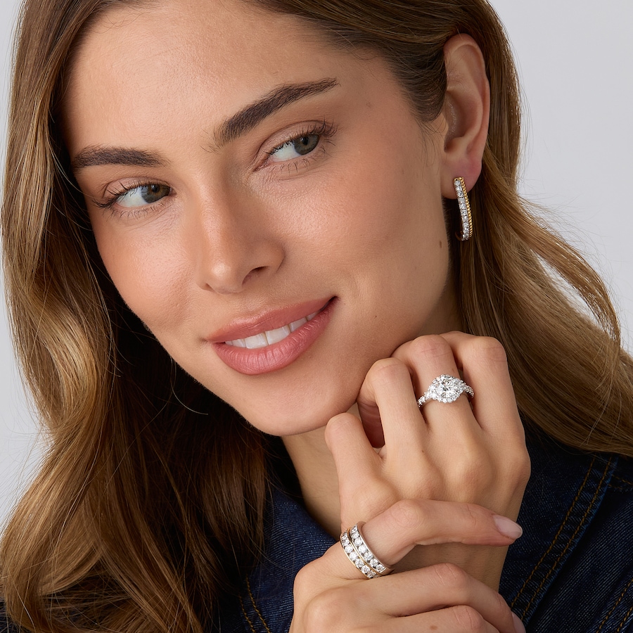 Image 115402_ALTMORE201.jpg, Product 115-402 / Price $2,599.33, EVERA Diamonds 14K White Gold 3.02ctw Diamond Ring from Evera Diamonds on TSC.ca's Jewellery department