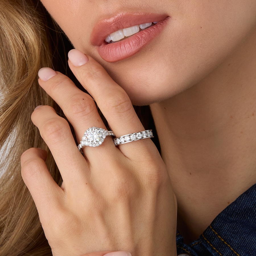 Image 115402_ALTMORE202.jpg, Product 115-402 / Price $2,599.33, EVERA Diamonds 14K White Gold 3.02ctw Diamond Ring from Evera Diamonds on TSC.ca's Jewellery department
