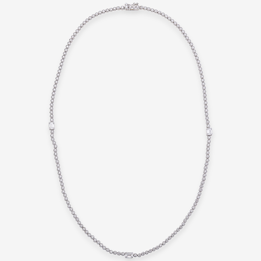 Image 115411.jpg, Product 115-411 / Price $4,999.33, EVERA Diamonds 14K White Gold 3.00ctw Diamond Necklace from Evera Diamonds on TSC.ca's Jewellery department