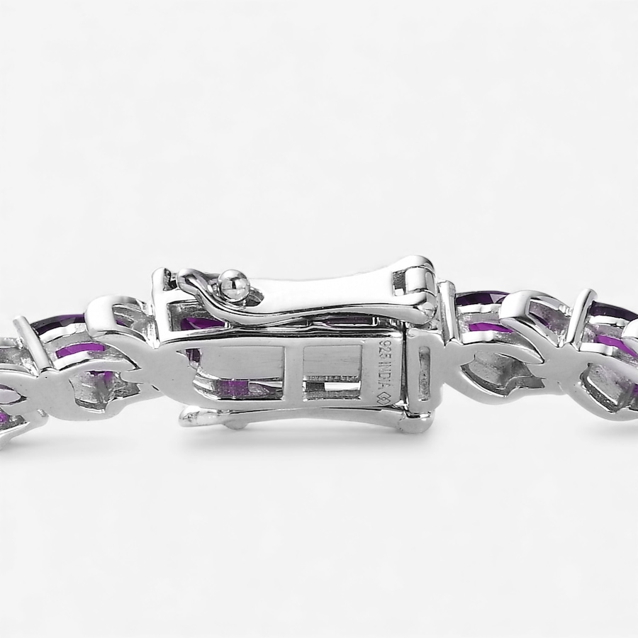 Image 115415_ALTMORE1.jpg, Product 115-415 / Price $229.99, Gem Reflections Sterling Silver Marquise Gems Bracelet from Gem Reflections on TSC.ca's Jewellery department