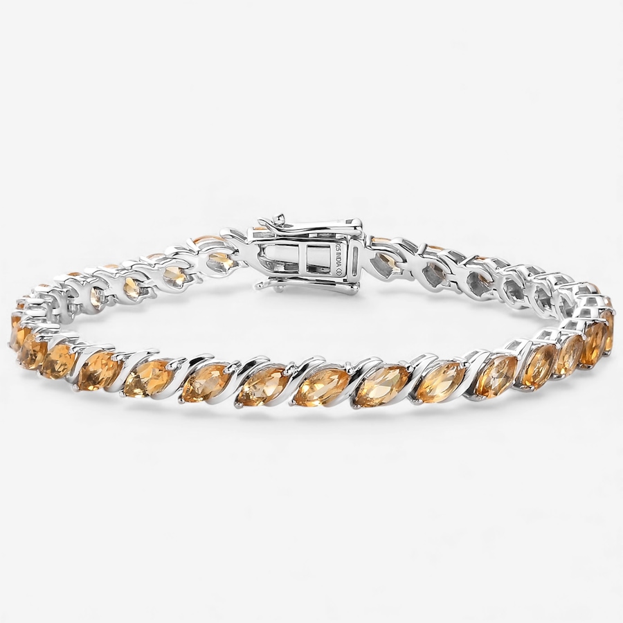 Image 115415_CIT.jpg, Product 115-415 / Price $229.99, Gem Reflections Sterling Silver Marquise Gems Bracelet from Gem Reflections on TSC.ca's Jewellery department