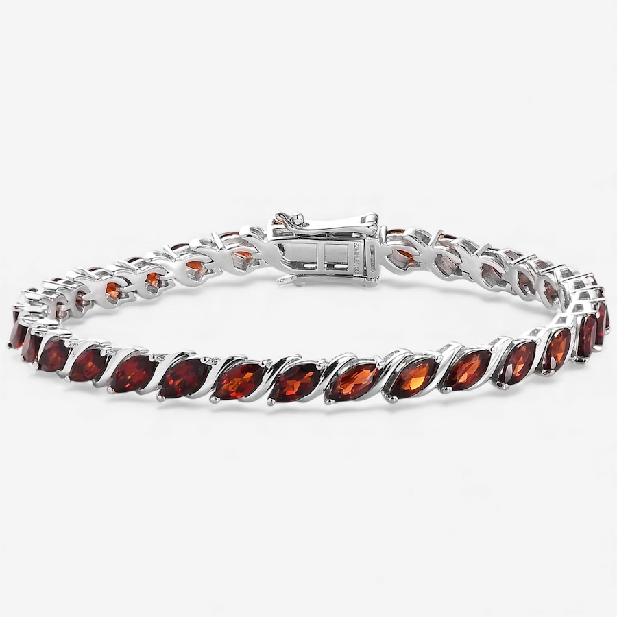 Image 115415_GAR.jpg, Product 115-415 / Price $229.99, Gem Reflections Sterling Silver Marquise Gems Bracelet from Gem Reflections on TSC.ca's Jewellery department
