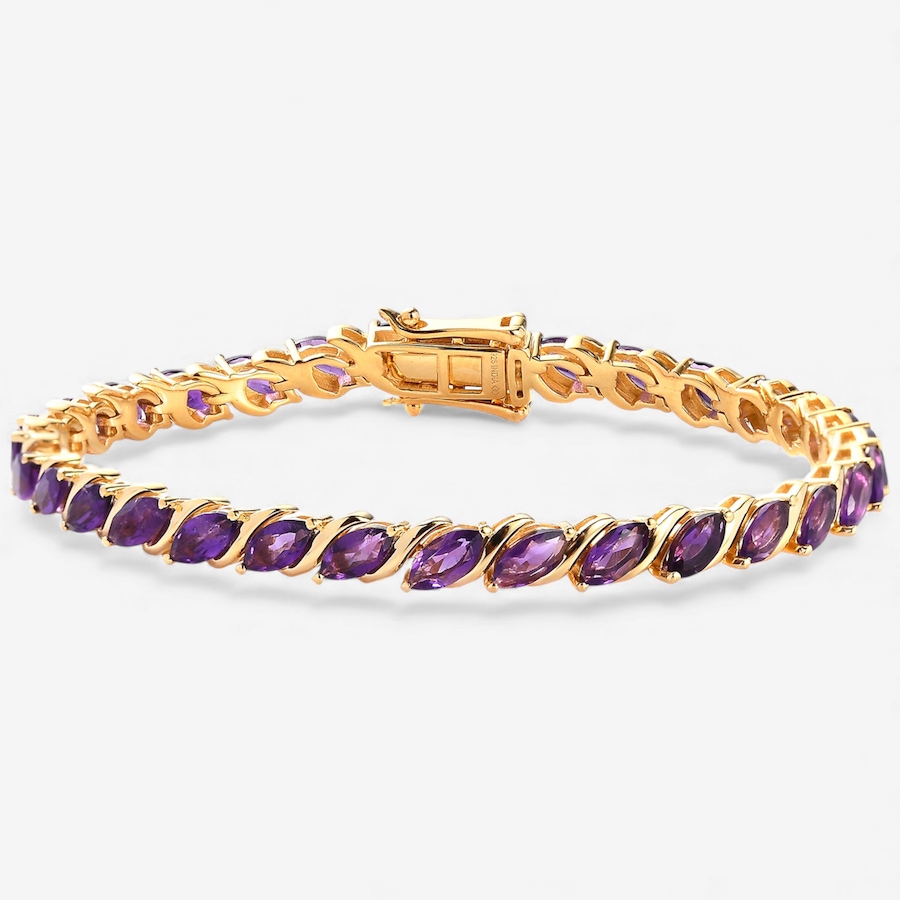 Image 115415_YGPAY.jpg, Product 115-415 / Price $229.99, Gem Reflections Sterling Silver Marquise Gems Bracelet from Gem Reflections on TSC.ca's Jewellery department