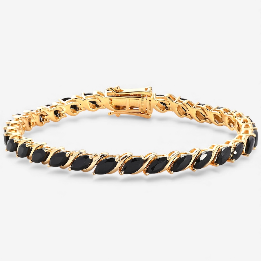Image 115415_YGPBS.jpg, Product 115-415 / Price $229.99, Gem Reflections Sterling Silver Marquise Gems Bracelet from Gem Reflections on TSC.ca's Jewellery department