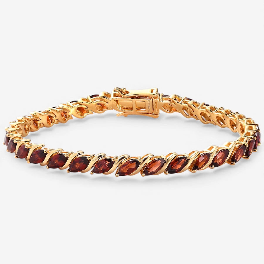 Image 115415_YGPGA.jpg, Product 115-415 / Price $229.99, Gem Reflections Sterling Silver Marquise Gems Bracelet from Gem Reflections on TSC.ca's Jewellery department