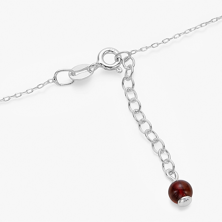 Image 115436_ALTMORE1.jpg, Product 115-436 / Price $49.99, Amber Extraordinaire Sterling Silver Amber Criss Cross Pendant from Amber Extraordinaire on TSC.ca's Jewellery department