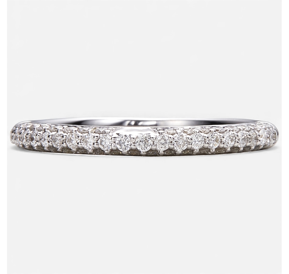 Image 115482.jpg, Product 115-482 / Price $1,499.99, 14K White Gold 0.51 ctw Diamond Band from Diamond Show on TSC.ca's Jewellery department