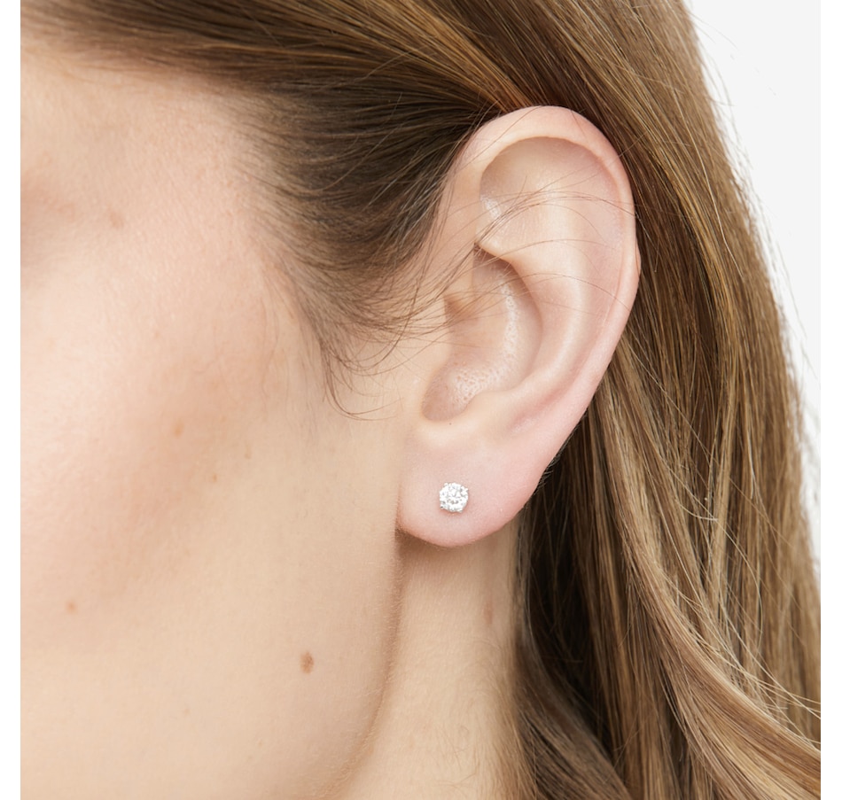 Image 115483_ALTMORE1.jpg, Product 115-483 / Price $1,599.99, 14K White Gold 0.50 ctw Diamond Stud Earrings from Diamond Show on TSC.ca's Jewellery department