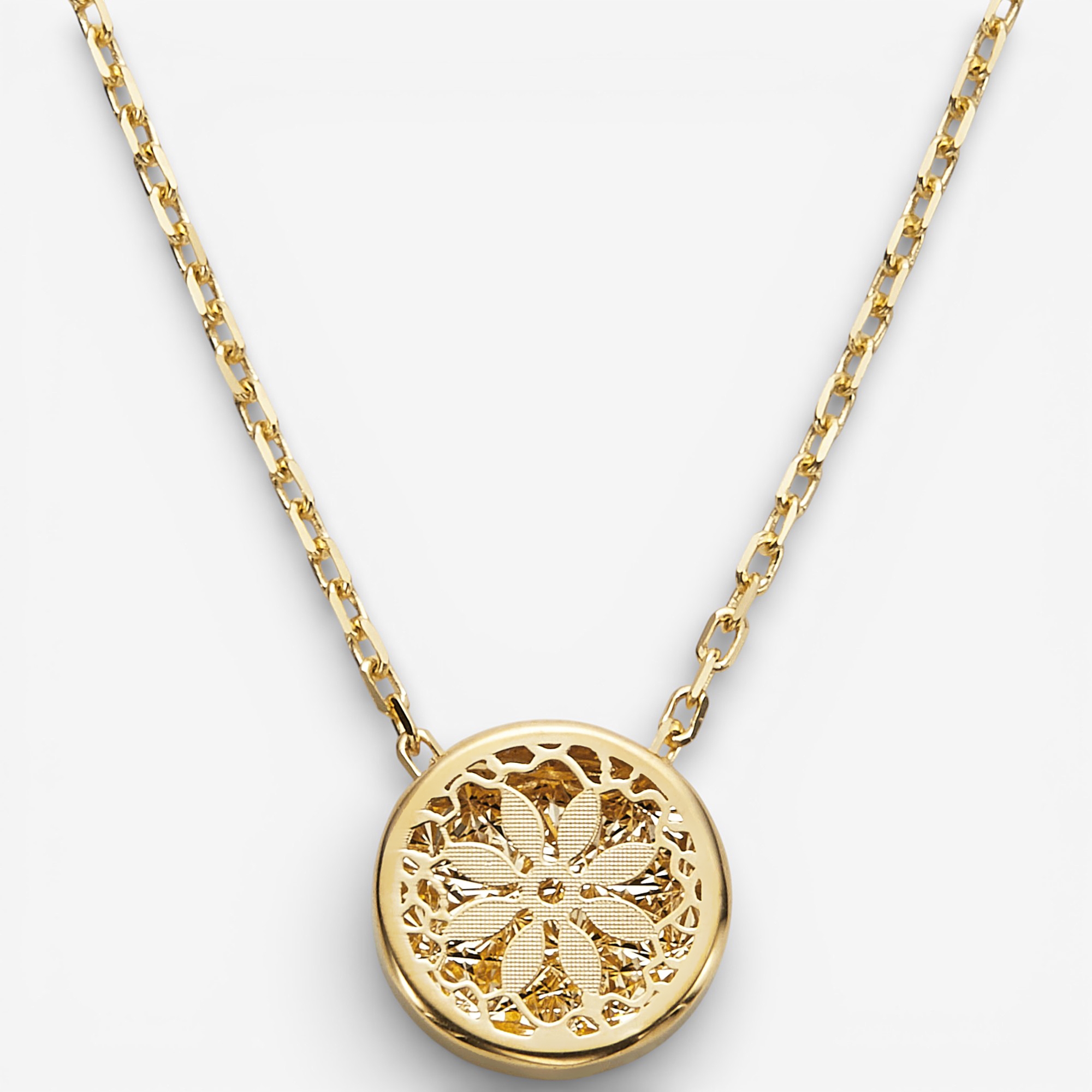 Stefano Oro 14K Yellow Gold Segreto Ricami Necklace - TSC.ca