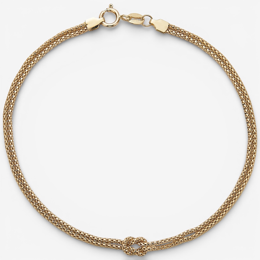 Image 115546.jpg, Product 115-546 / Price $499.99, Stefano Oro 14K Yellow Gold Fiocco Margherita Bracelet from Stefano Oro on TSC.ca's Jewellery department