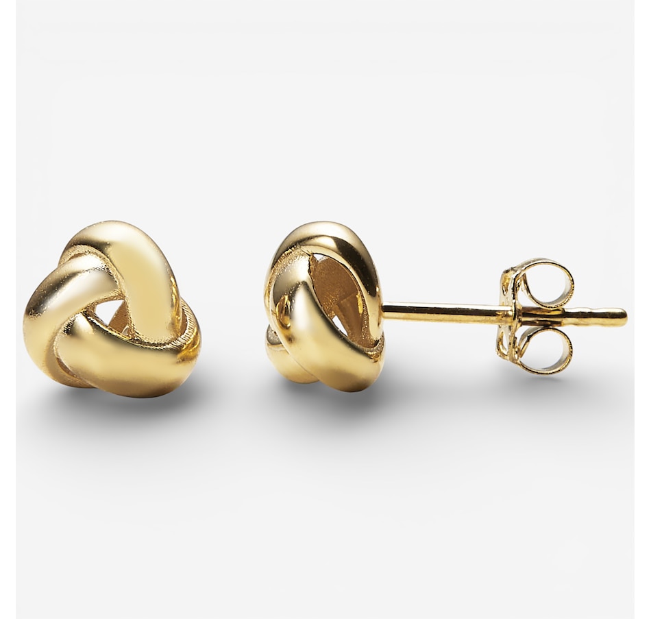 Image 115548.jpg, Product 115-548 / Price $329.99, Stefano Oro 14K Yellow Gold Love Knot Earrings from Stefano Oro on TSC.ca's Jewellery department