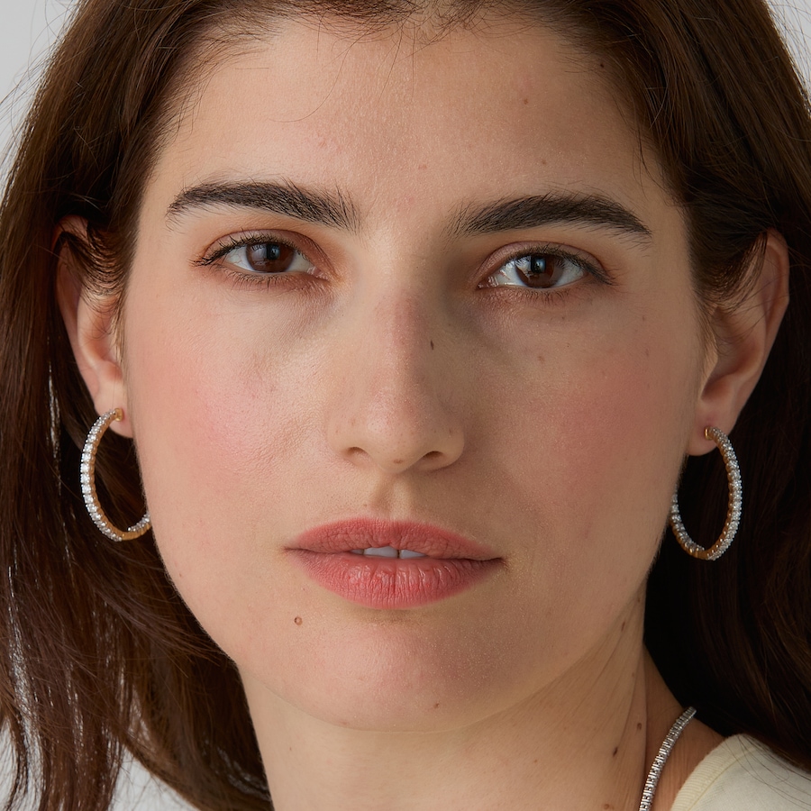 Image 115559_ALTMORE202.jpg, Product 115-559 / Price $2,199.99 - $5,699.99, EVERA Diamonds 14K Gold Diamond Hoop Earrings from Evera Diamonds on TSC.ca's Jewellery department