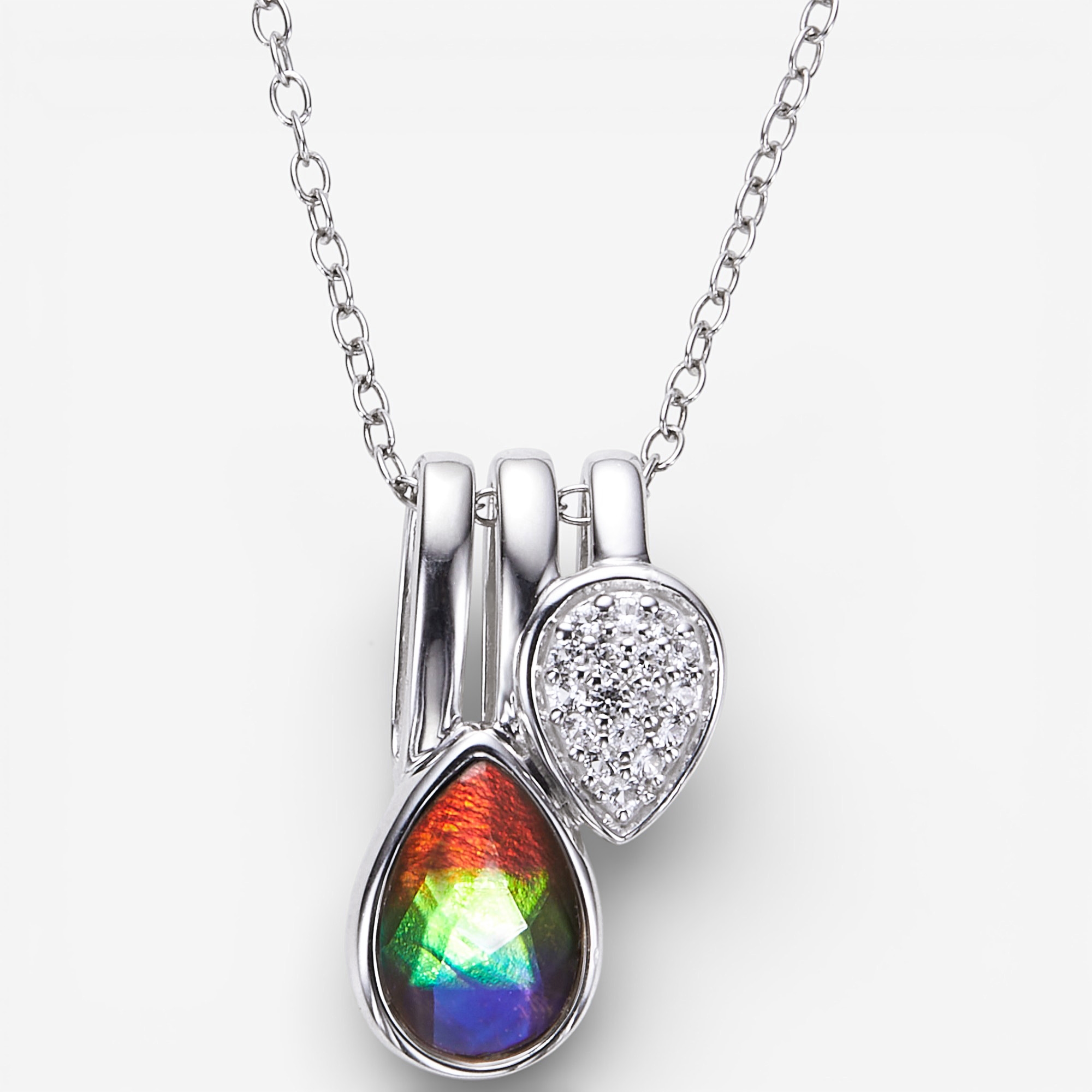 Natural Canadian Ammolite Pendant Xtremegems Natural Genuine