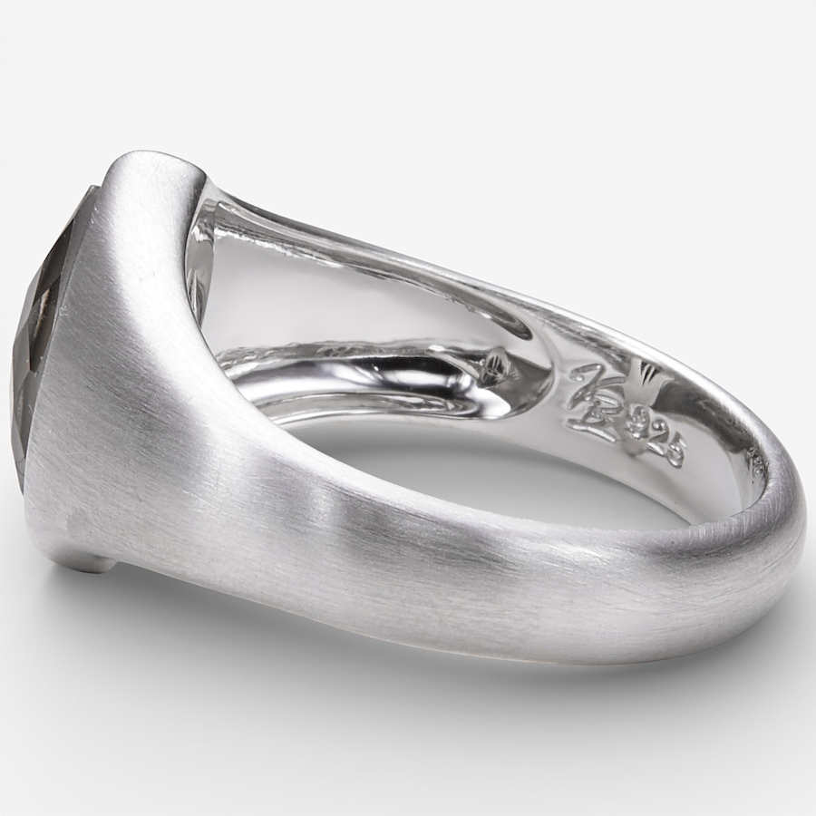 Image 115577_ALTMORE1.jpg, Product 115-577 / Price $349.99, Canadian Ammolite Gems Sterling Silver 10 mm x 5 mm Marquise Ammolite Statement Ring from Canadian Ammolite Gems on TSC.ca's Jewellery department