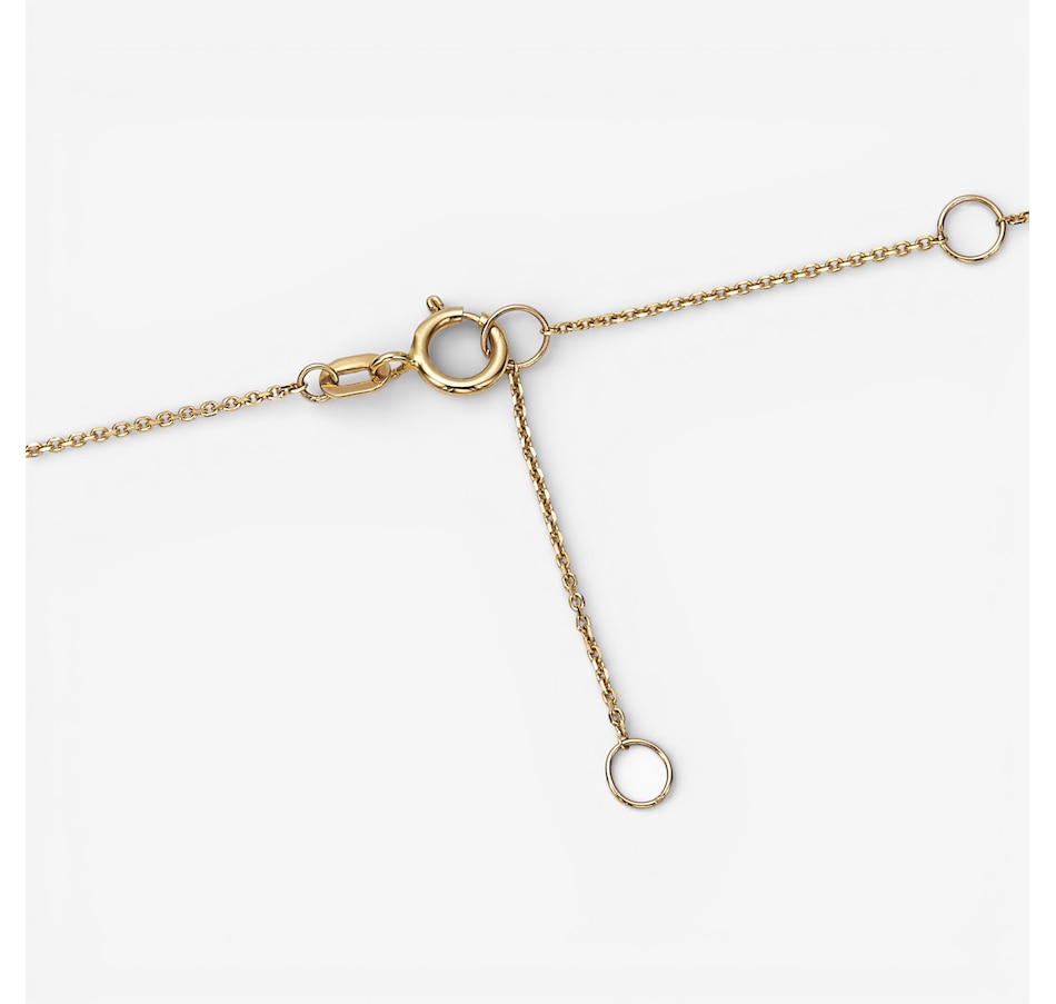 Image 115584_ALTMORE1.jpg, Product 115-584 / Price $899.99, Jade of Yesteryear 14K Two-Tone Rhodium Genuine Natural Green Nephrite Jade and Diamond with Barrel and Tassel Pendant from Jade of Yesteryear on TSC.ca's Jewellery department