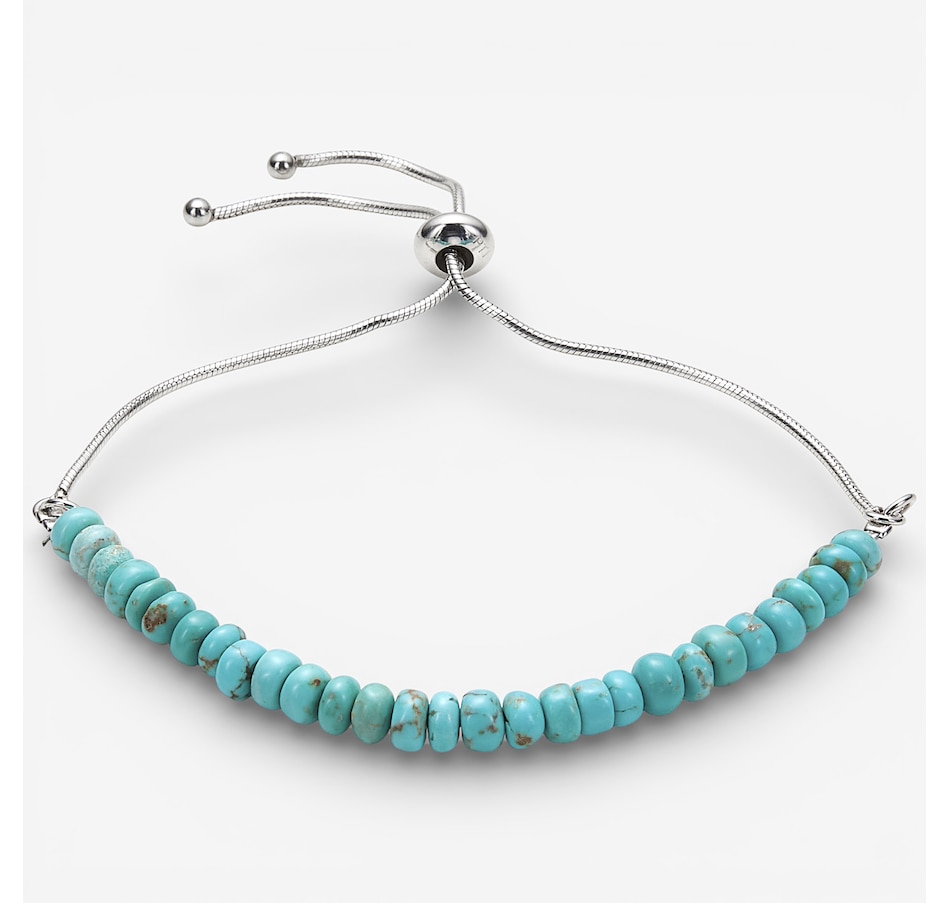 Image 115595_AZTRQ.jpg, Product 115-595 / Price $269.99, Himalayan Gems Sterling Silver Gemstone Slider Bracelet from Himalayan Gems on TSC.ca's Jewellery department