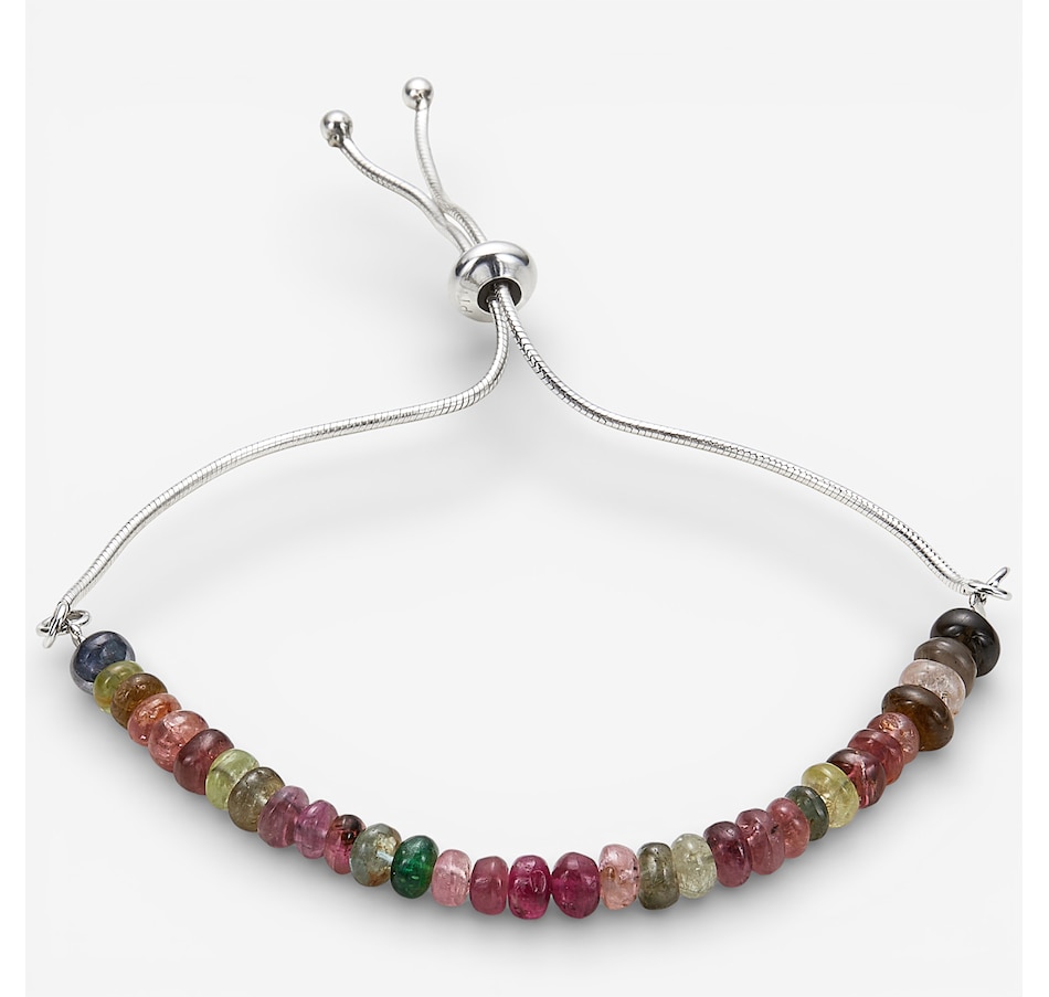 Image 115595_TOU.jpg, Product 115-595 / Price $269.99, Himalayan Gems Sterling Silver Gemstone Slider Bracelet from Himalayan Gems on TSC.ca's Jewellery department