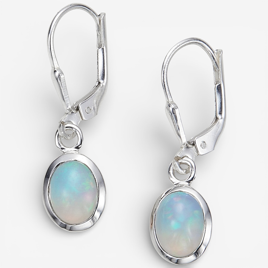 Image 115596_OPA.jpg, Product 115-596 / Price $89.88, Himalayan Gems Sterling Silver Gemstone Leverback Earrings from Himalayan Gems on TSC.ca's Jewellery department