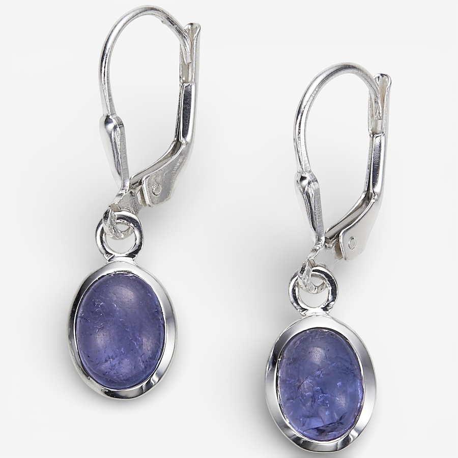 Image 115596_TAN.jpg, Product 115-596 / Price $89.88, Himalayan Gems Sterling Silver Gemstone Leverback Earrings from Himalayan Gems on TSC.ca's Jewellery department