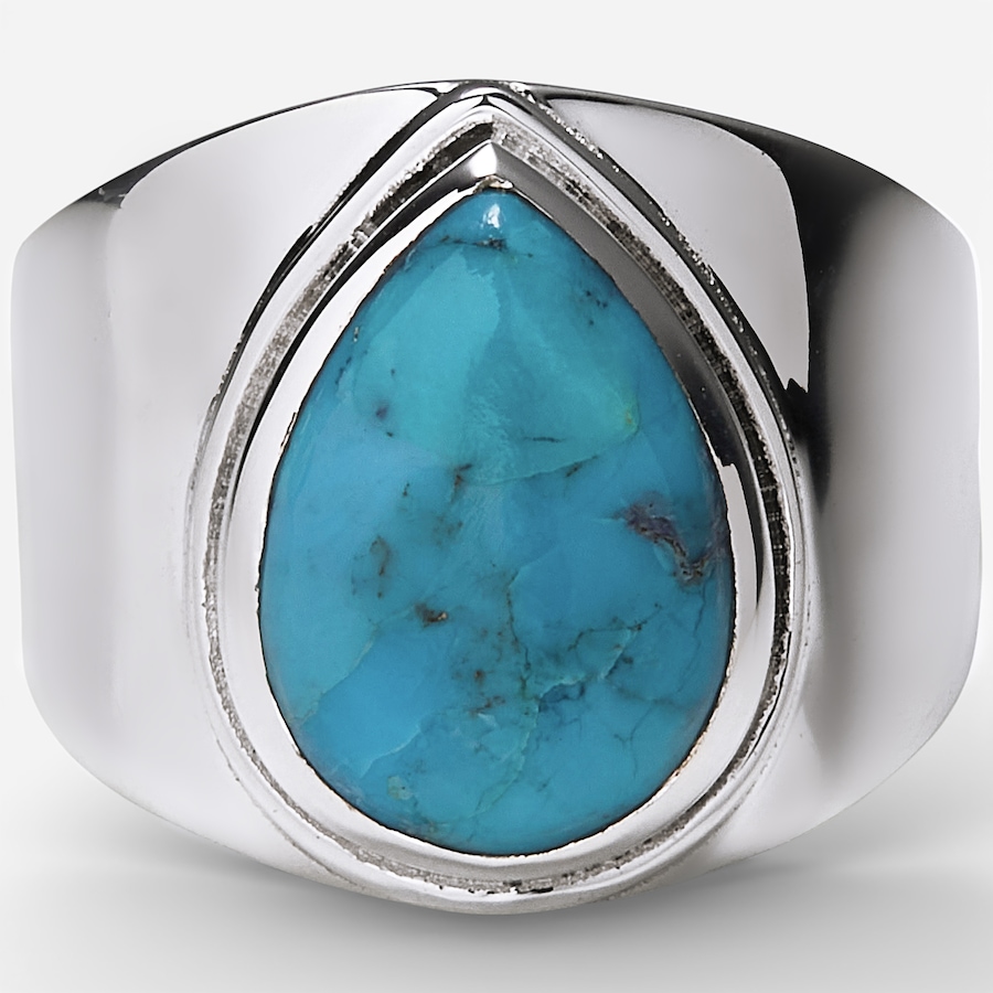 Image 115606_MOTRQ.jpg, Product 115-606 / Price $99.88, Himalayan Gems Sterling Silver Teardrop Gemstone Ring from Himalayan Gems on TSC.ca's Jewellery department
