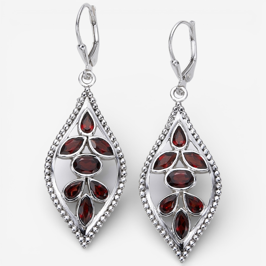 Image 115607_GAR.jpg, Product 115-607 / Price $169.88, Himalayan Gems Sterling Silver Teardrop Gemstone Drop Leverback Earrings from Himalayan Gems on TSC.ca's Jewellery department