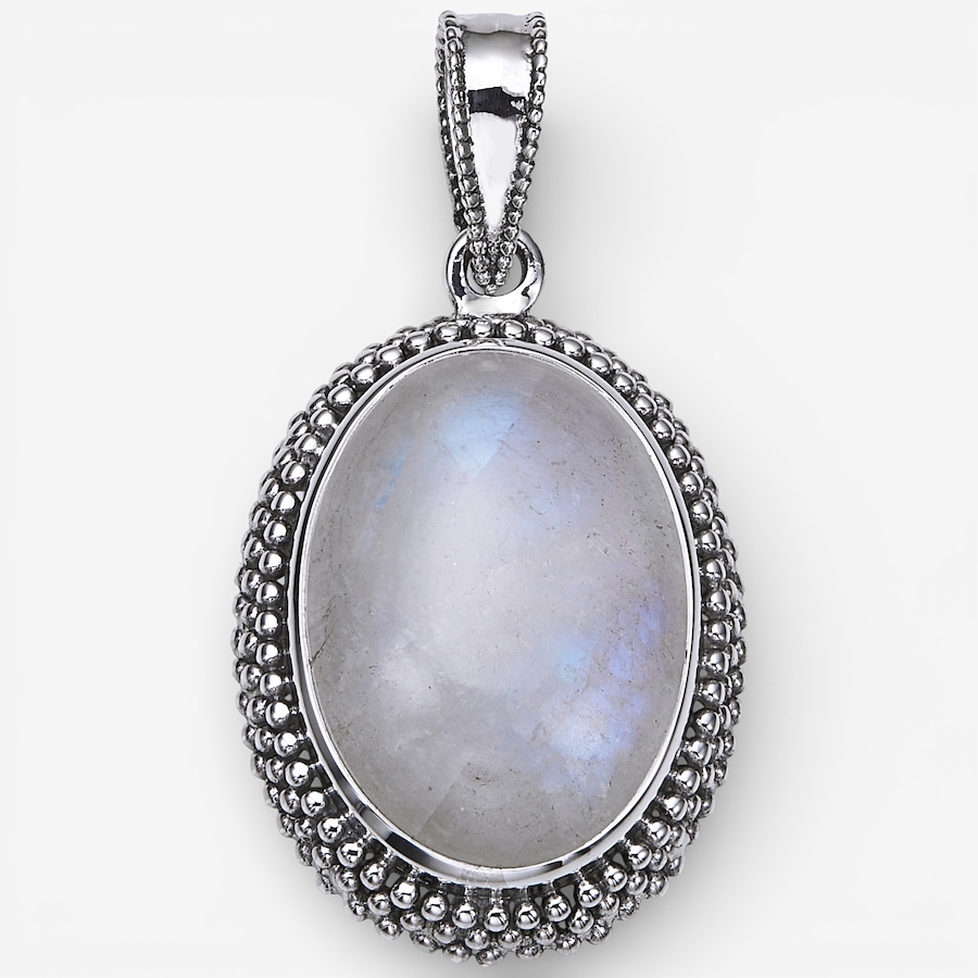 Image 115611_RWM.jpg, Product 115-611 / Price $119.88, Himalayan Gems Sterling Silver Oval Gemstone Pendant from Himalayan Gems on TSC.ca's Jewellery department