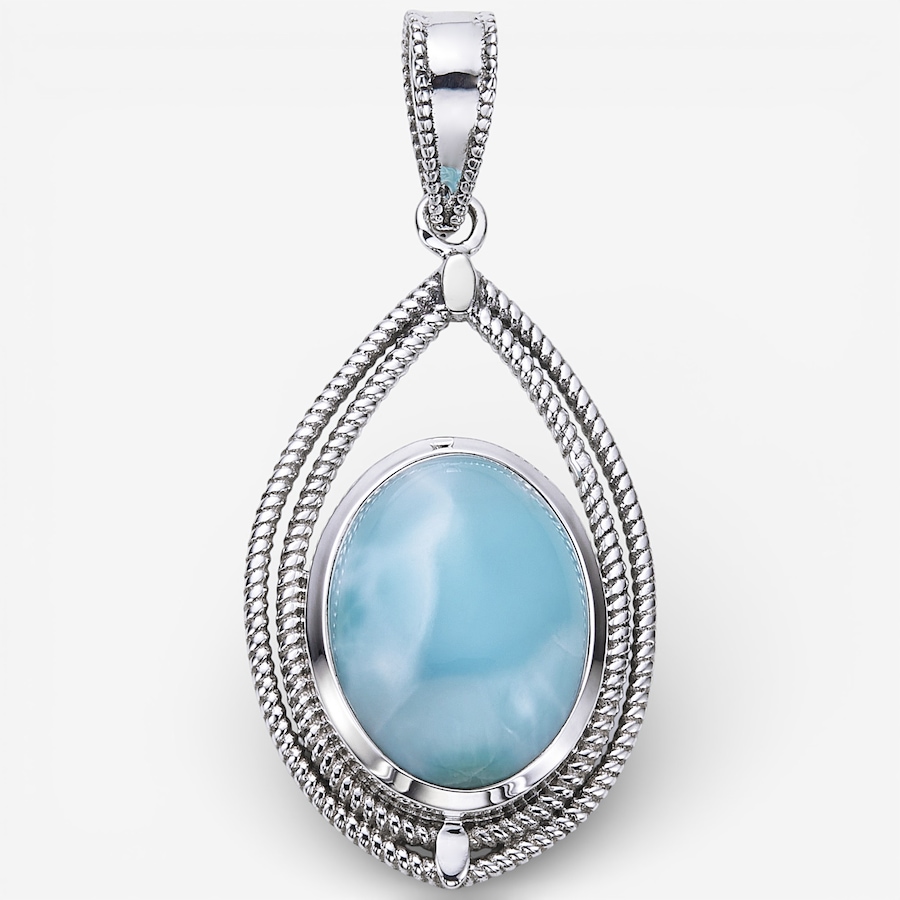 Image 115617_LARI.jpg, Product 115-617 / Price $129.88, Himalayan Gems Sterling Silver Oval Gemstone Pendant from Himalayan Gems on TSC.ca's Jewellery department