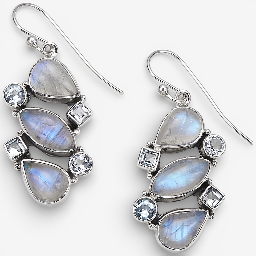 Image 115622_RWTPZ.jpg, Product 115-622 / Price $119.88, Himalayan Gems Sterling Silver Gemstone French Wire Earrings from Himalayan Gems on TSC.ca's Jewellery department