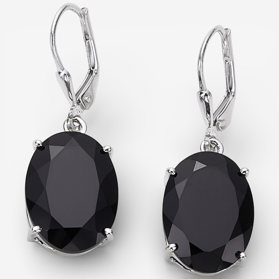 Image 115628_BSPIL.jpg, Product 115-628 / Price $129.33, Himalayan Gems Sterling Silver Oval Gemstone Leverback Earrings from Himalayan Gems on TSC.ca's Jewellery department