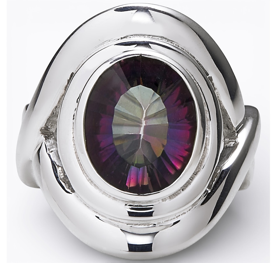 Image 115630_MQTZ.jpg, Product 115-630 / Price $179.99, Himalayan Gems Sterling Silver Oval Gemstone Ring from Himalayan Gems on TSC.ca's Jewellery department