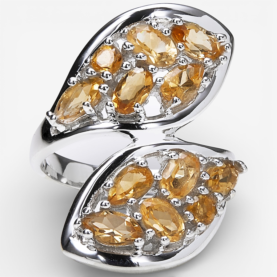 Image 115632_CIT.jpg, Product 115-632 / Price $119.88, Himalayan Gems Sterling Silver Gemstone Bypass Ring from Himalayan Gems on TSC.ca's Jewellery department