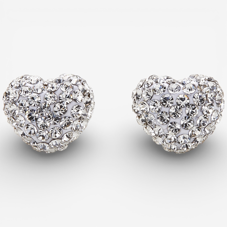 Image 115652_WHT.jpg, Product 115-652 / Price $99.99, Hillberg & Berk Sterling Silver Sparkle Heart Stud Earrings from Hillberg & Berk Jewellery on TSC.ca's Jewellery department
