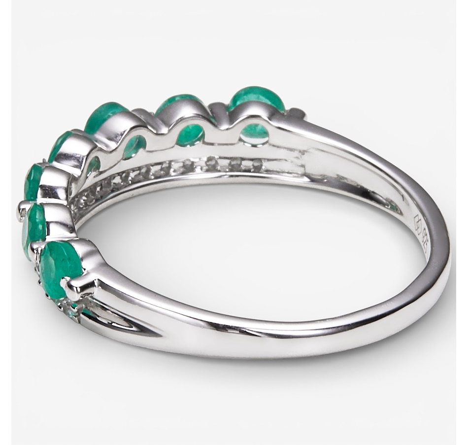Image 115665_ALTMORE1.jpg, Product 115-665 / Price $99.99, Sterling Silver Gemstone and White Zircon Ring from Gem Reflections on TSC.ca's Jewellery department
