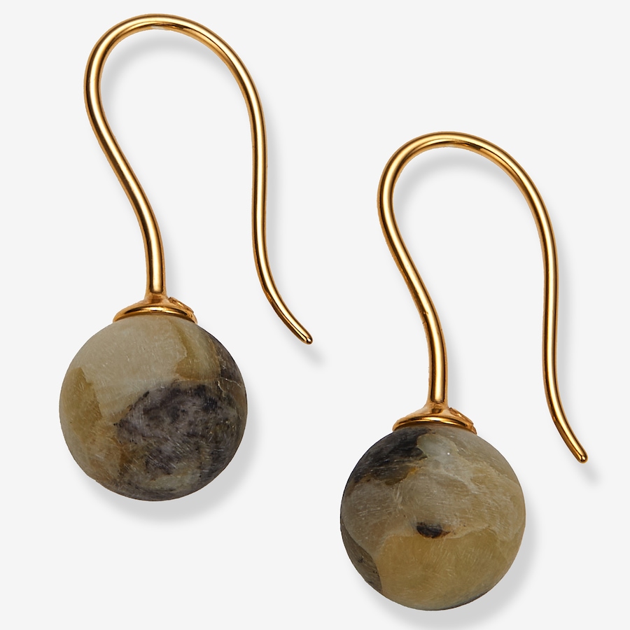 Image 115673_MARGP.jpg, Product 115-673 / Price $49.99, Amber Extraordinaire Sterling Silver Drop Shape Amber Earrings from Amber Extraordinaire on TSC.ca's Jewellery department